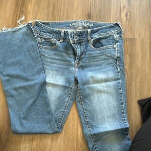 American Eagle Outfitters Women's Blue Jeans
